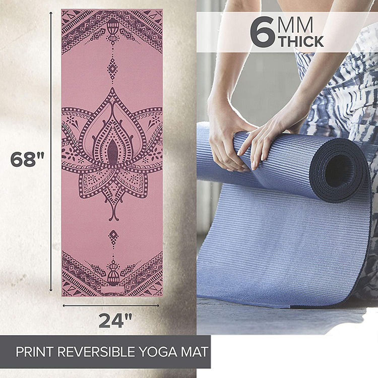 Tapis de yoga en matériau écologique en PU