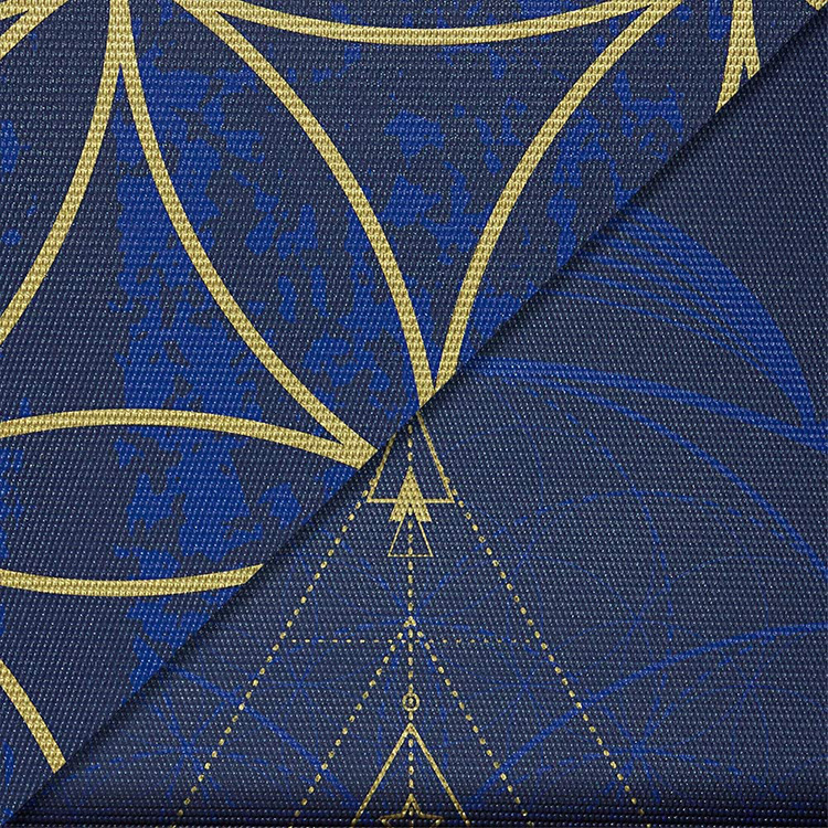 Tapis de yoga avec logo personnalisé en PU