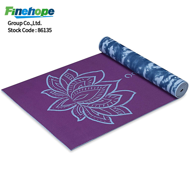 Tapis de yoga imprimé personnalisé en mousse de polyuréthane