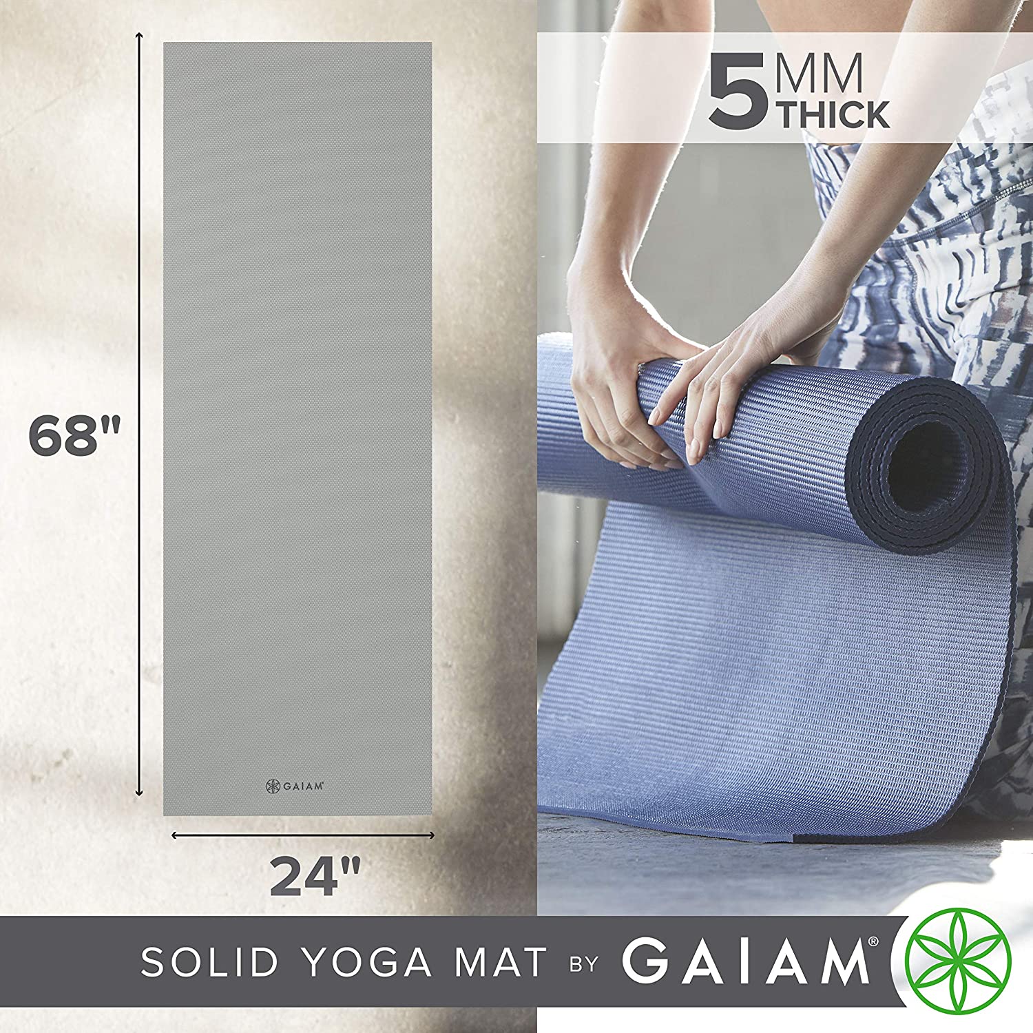 Tapis de yoga en mousse PU de haute qualité