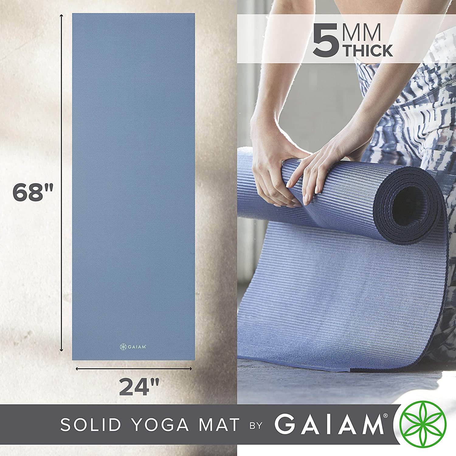 Tapis de yoga hotsales en mousse PU