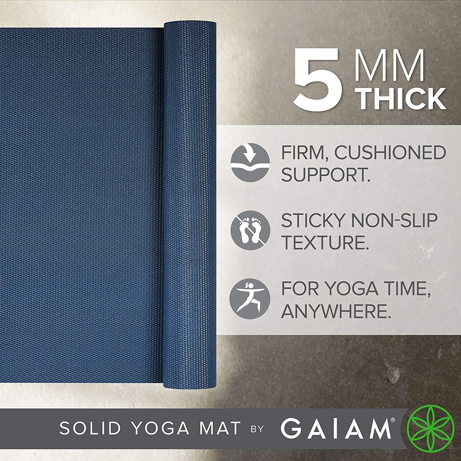 Tapis de yoga avec logo personnalisé FUR