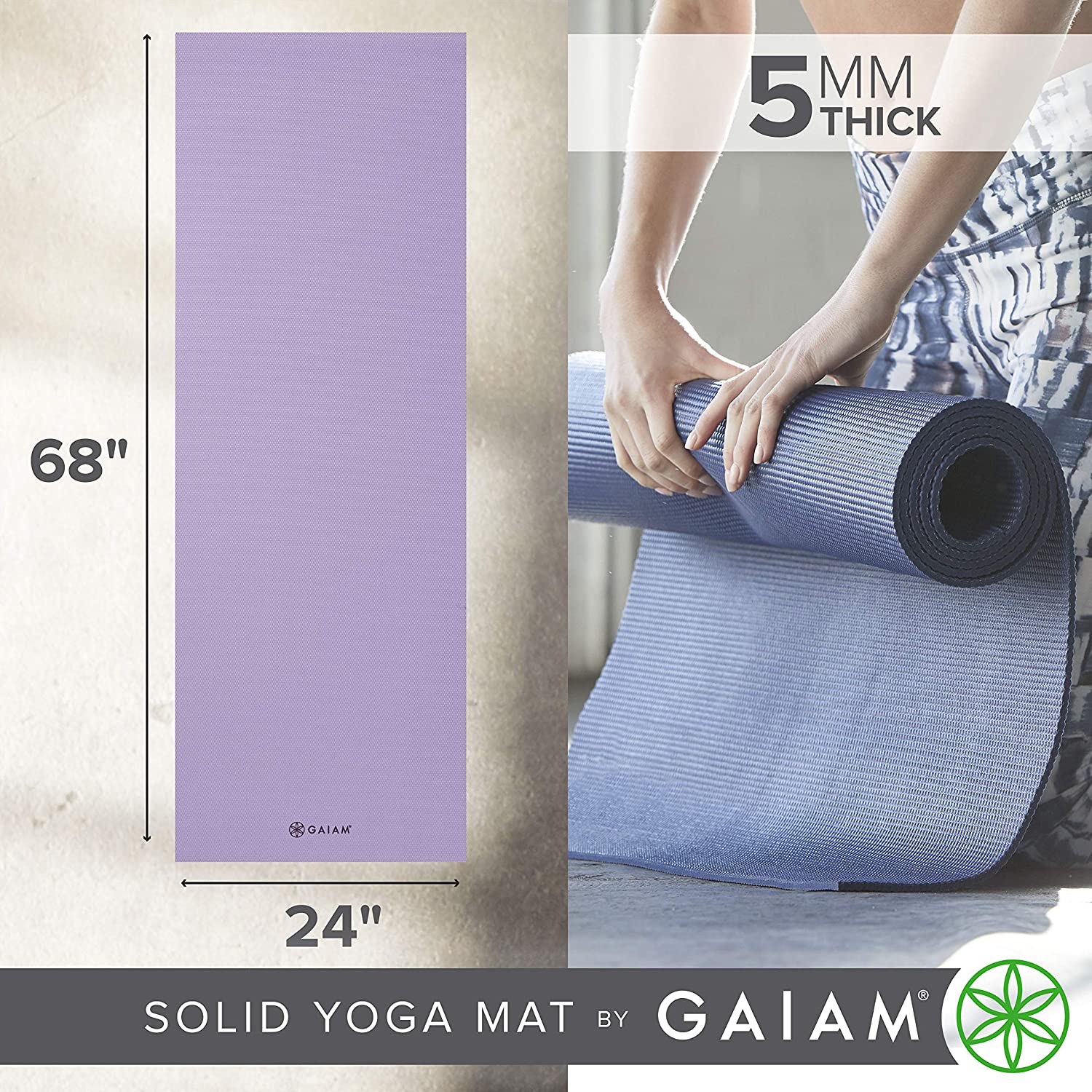 Tapis de yoga imprimé personnalisé FUR