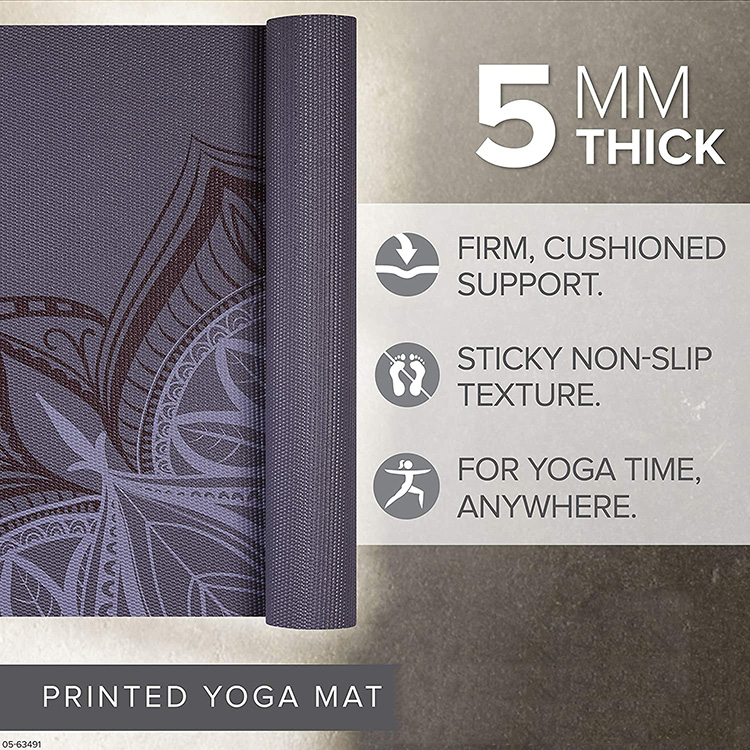 Tapis de yoga imprimé personnalisé PIR