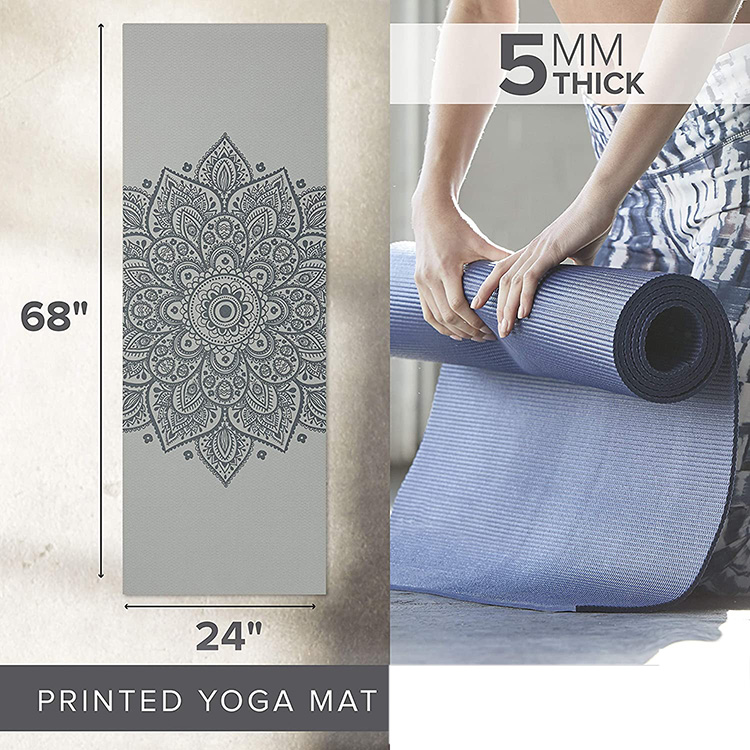Tapis de yoga en matériau écologique FUR