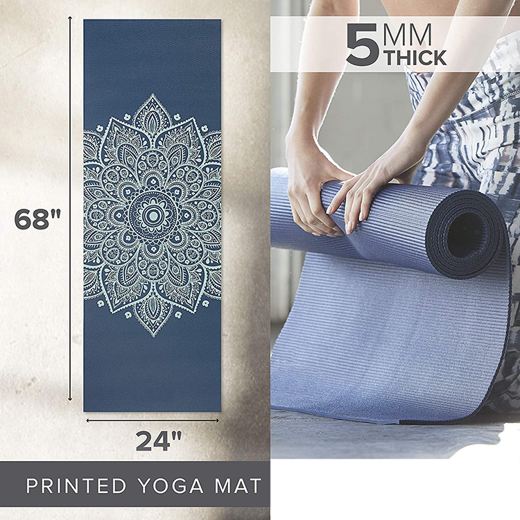 Tapis de yoga en matériau écologique PIR