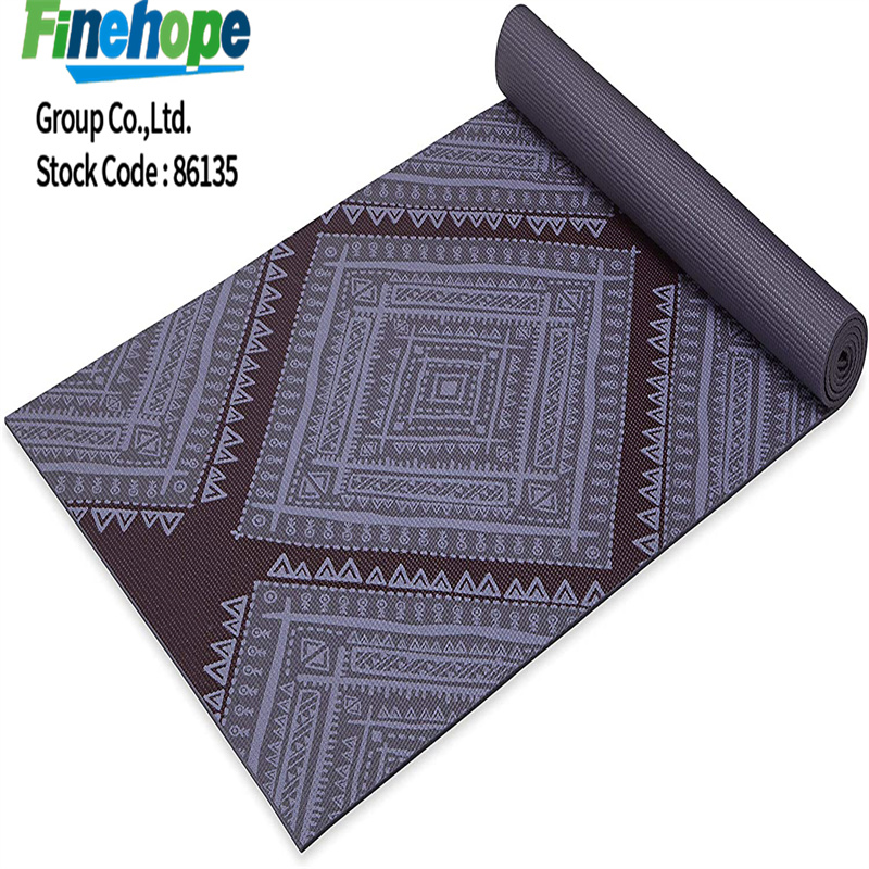 Tapis de yoga en matériau écologique en uréthane
