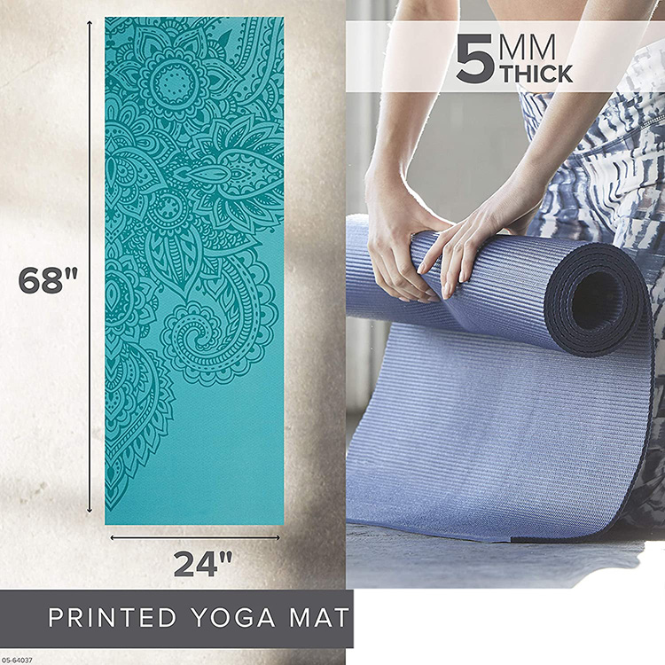 Tapis de yoga en uréthane de haute qualité