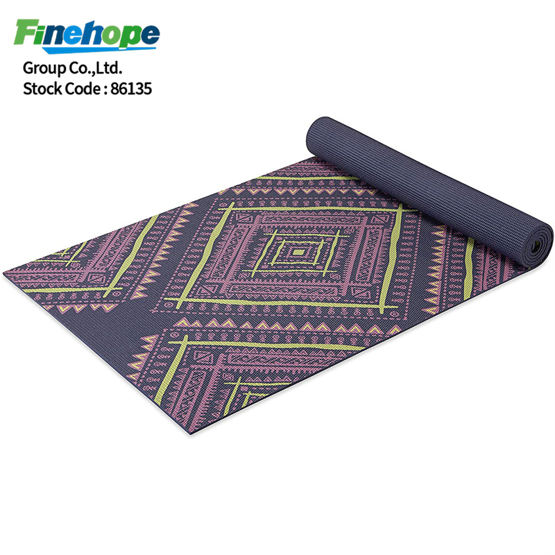 Tapis de yoga imprimé sur mesure en uréthane