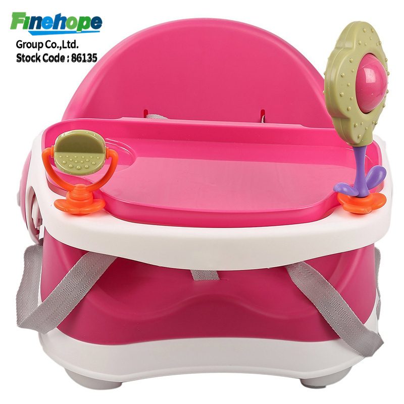 Siège bébé rose FOURRURE