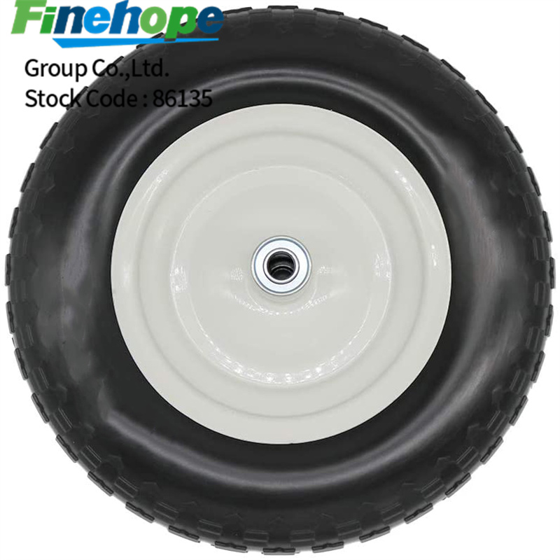 Pneu élastomère mousse PU de 15,47''''x6''''