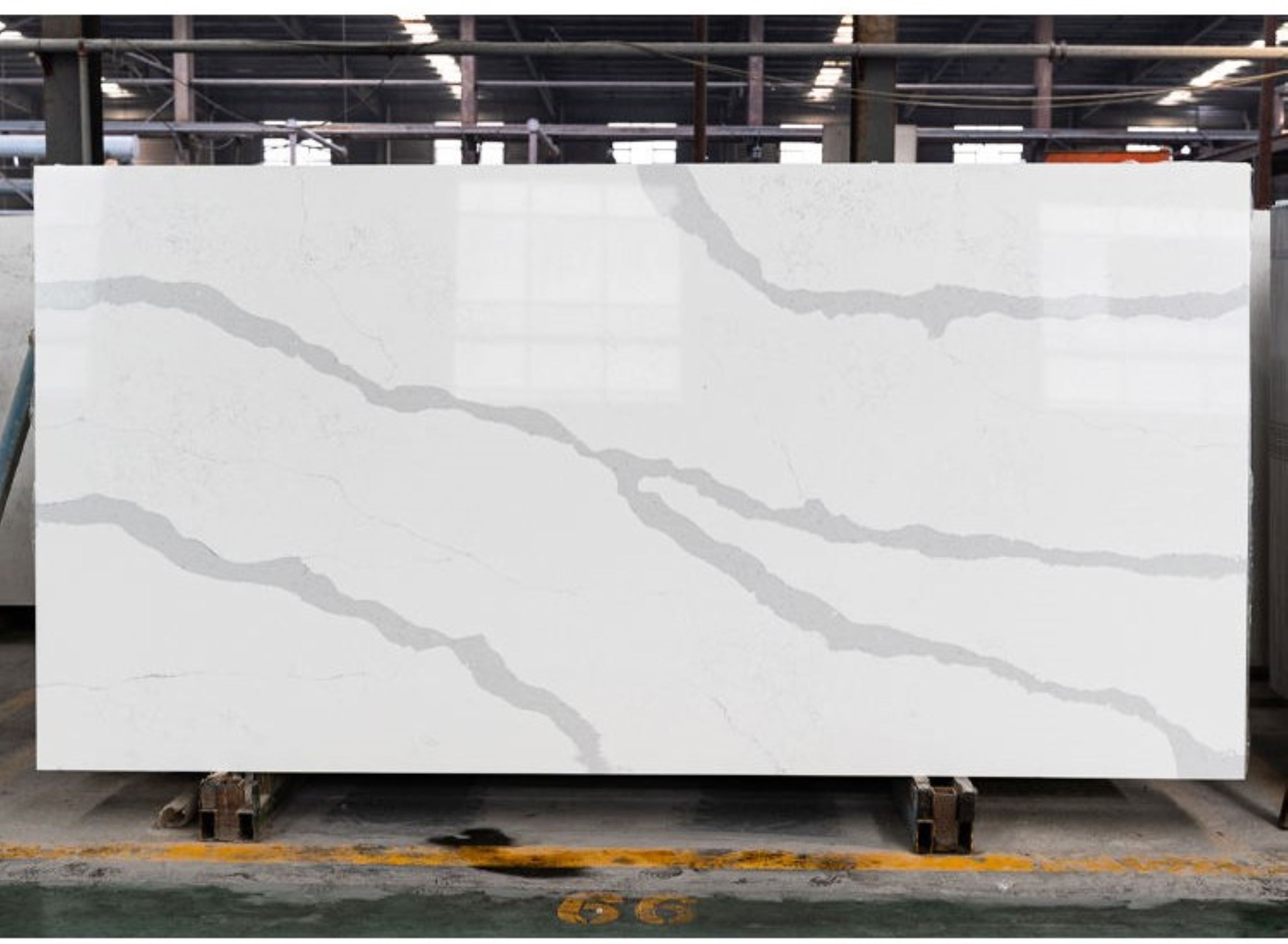 Big white marble slabs sintered stone porcelain slab