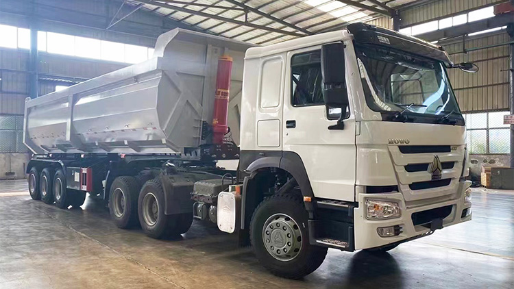 3 axle dump truck trailer