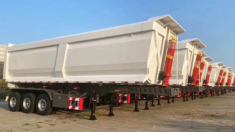 3 axle semi trailer