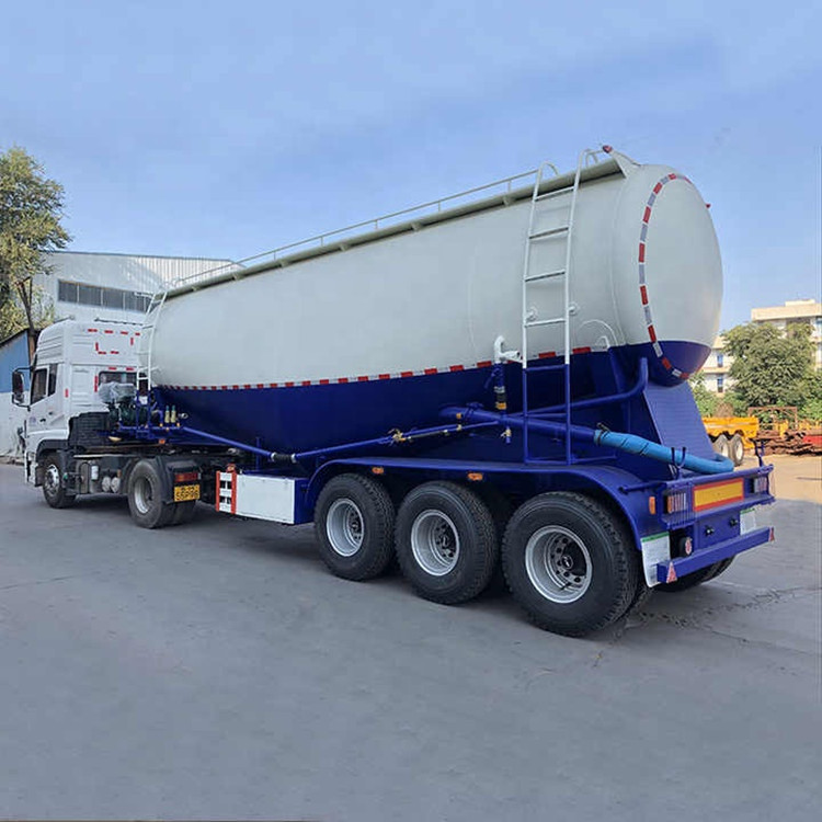 3 Axles 40CBM V Type Bulk Cement Semi Trailer