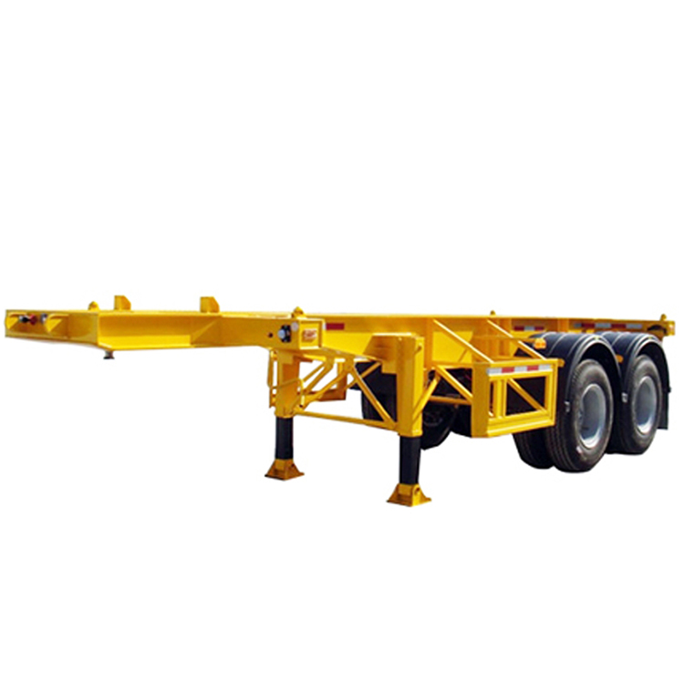 2 Axle 20FT Container Skeleton Trailer