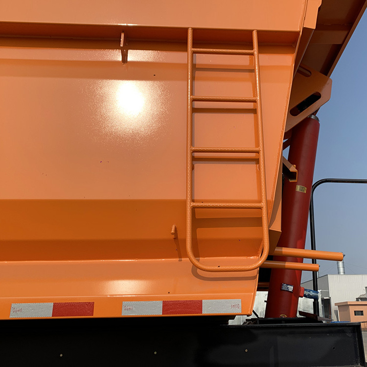 4 Axle 10 M Hydraulic Self-dumping Semi Trailer