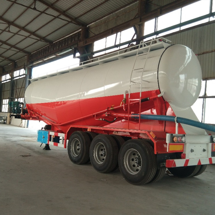 3 Axle 45 Cbm Cement Bulker Tanker Trailer