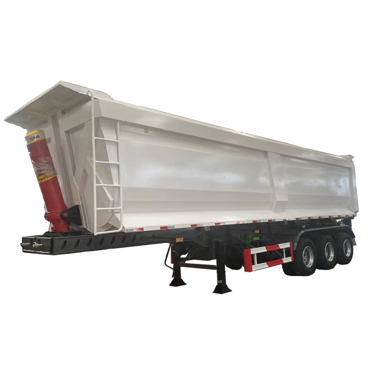 3 Axle U Shape 30 Cubic Meter Dump Trailers