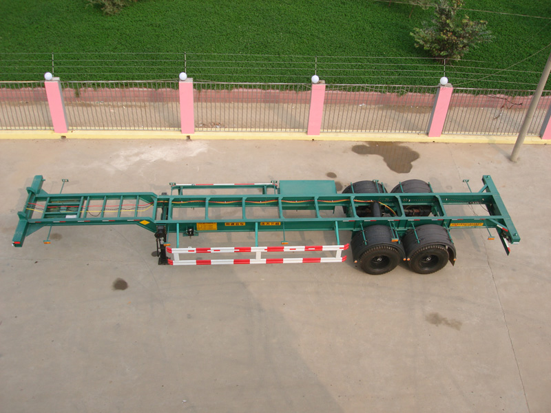 2 Axles 20FT Skeleton Semi Trailer