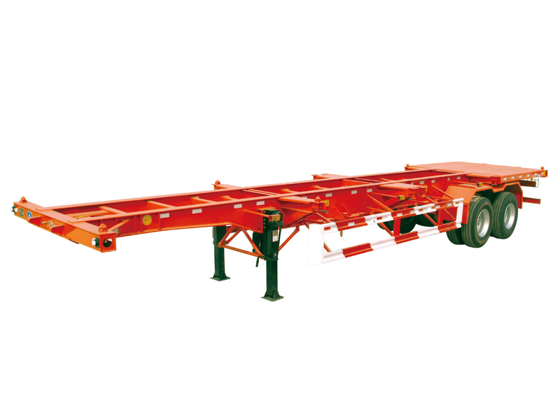 2 Axles 20FT Skeleton Semi Trailer