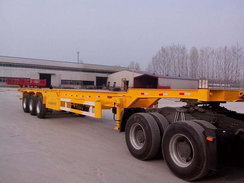 3 axle flat bed trailer