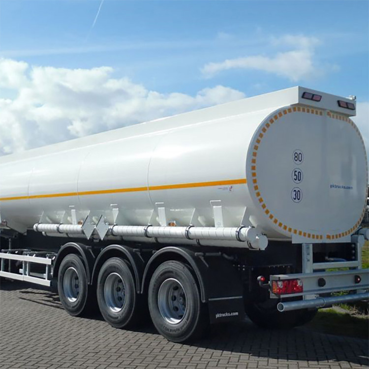 3 Axle Aluminum Tank 42000L Tank Truck Trailer