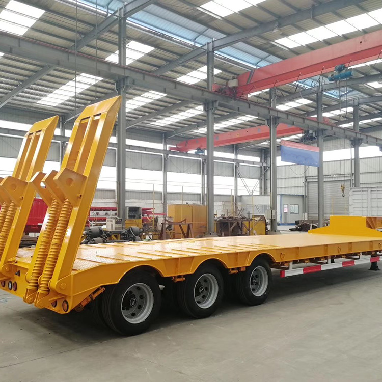 3 Line 6 Axle Detachable Gooseneck Low Bed Trailer
