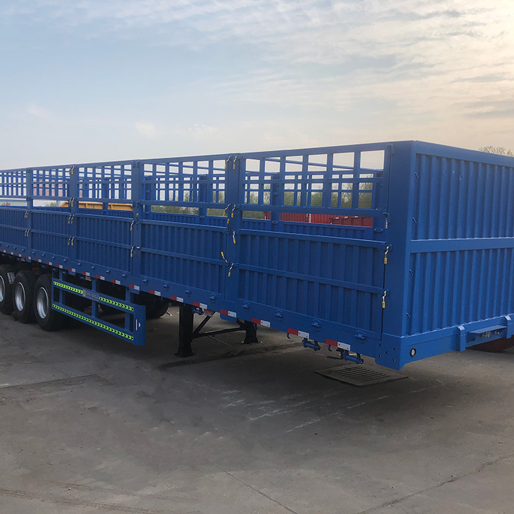 4 Axle 60T Fence Transport Trailer