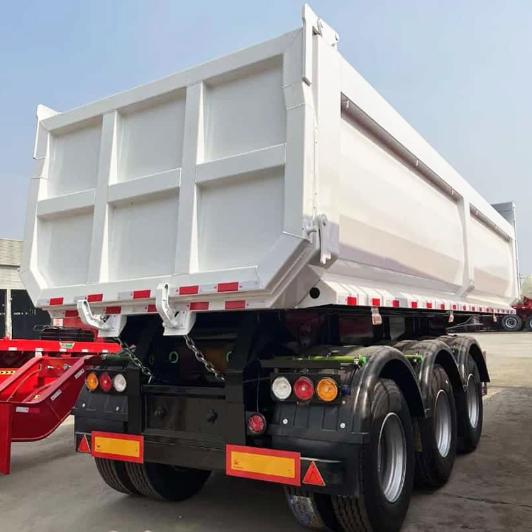 3 Axle Hydraulic Dump Semi Trailer