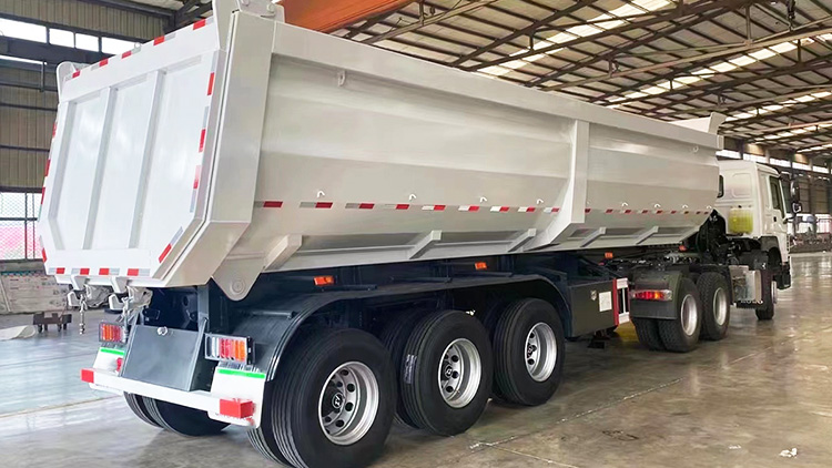 40ton dump semi trailer
