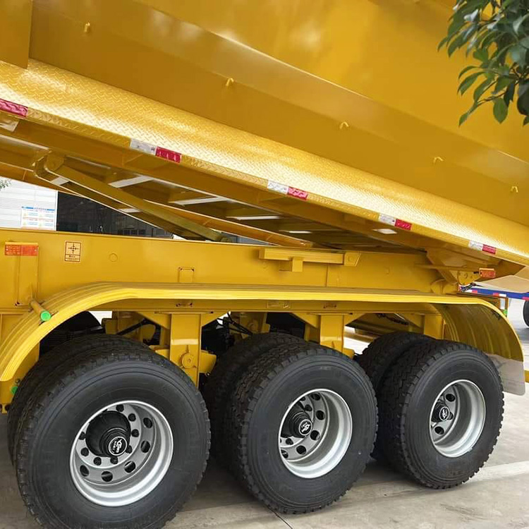 3 Axle 30T Rear Tipper Semi Trailer