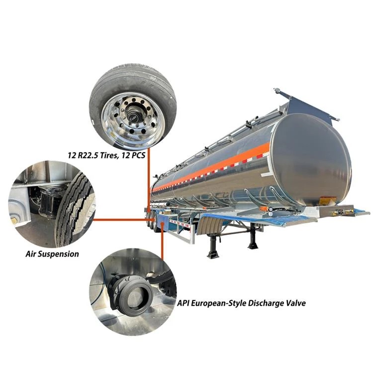 42000L tank truck trailer