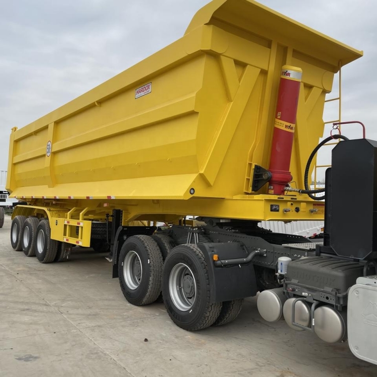 3 Axle 30T Rear Tipper Semi Trailer