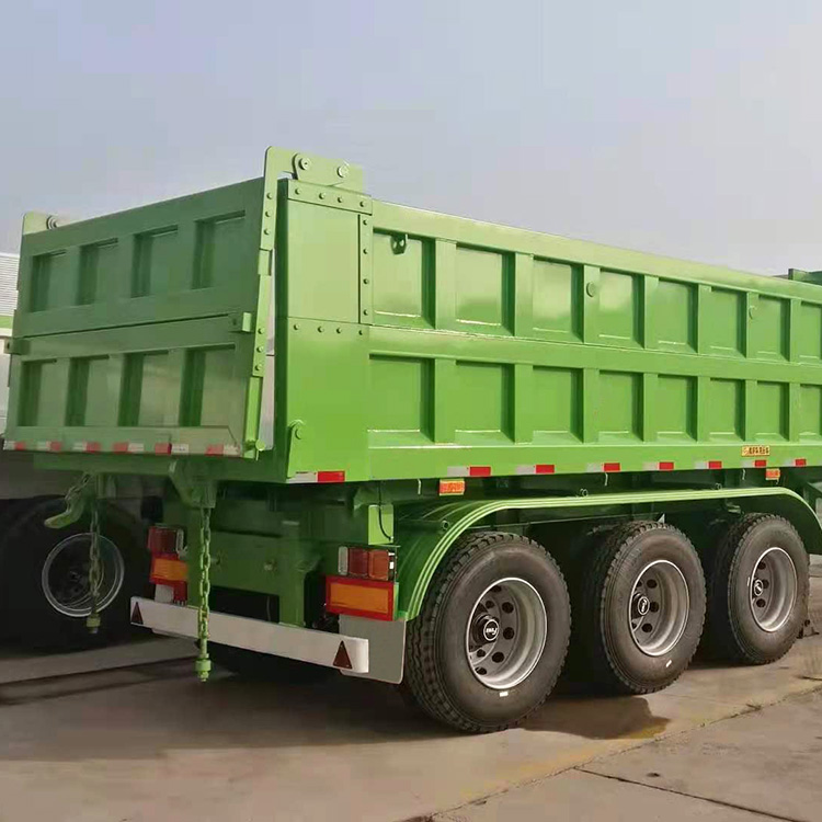 3 Axle 70 Ton End Dump Semi Trailer