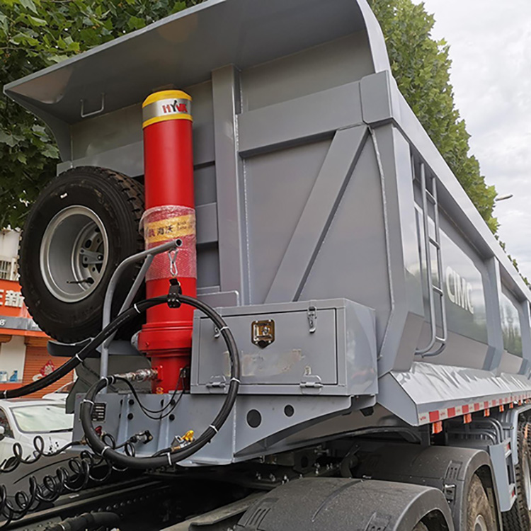 Tri Axle 60 Ton Heavy Duty Dump Semi Trailer