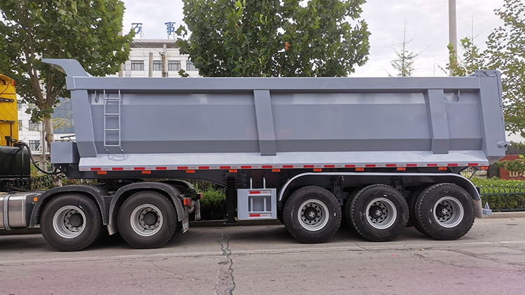 60 ton dump semi trailer