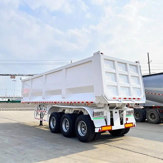 Triple Axle 45m3 Tipper Truck Trailer