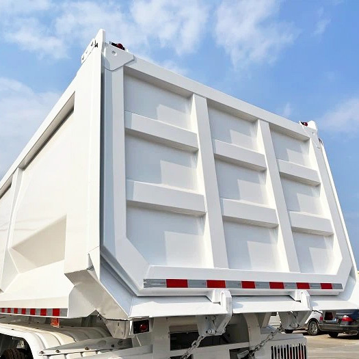 Triple Axle 45m3 Tipper Truck Trailer