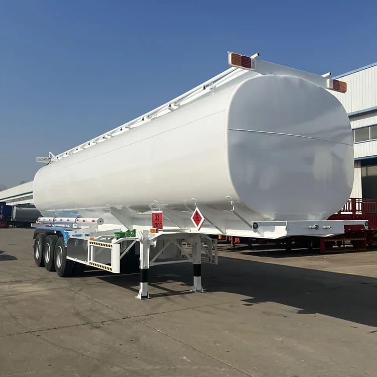 3 Axles 42000 Liter Fuel Tanker Trailer