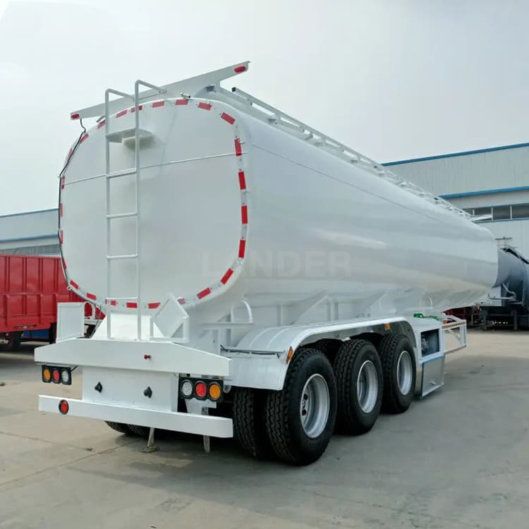 3 Axles 42000 Liter Fuel Tanker Trailer