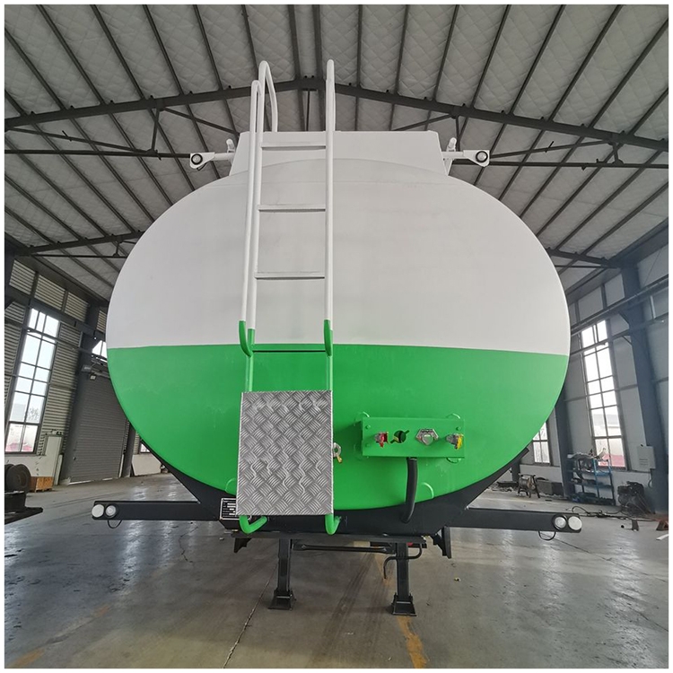 3 Axles Carbon Steel Cargo Transport Tanker Trailer