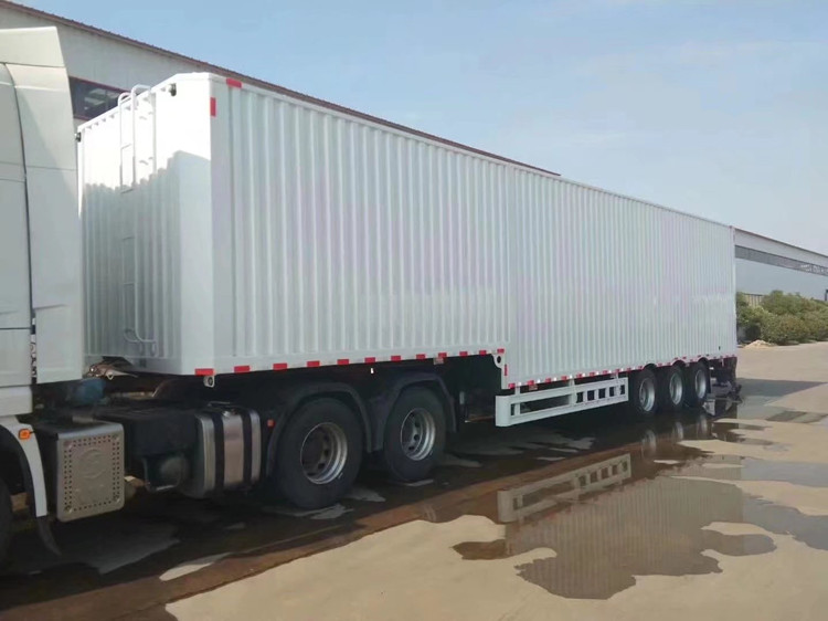 3-axle 60T guardrail trailer