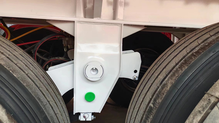 Drop side semi trailer