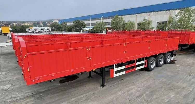 3 axle sideboard trailer