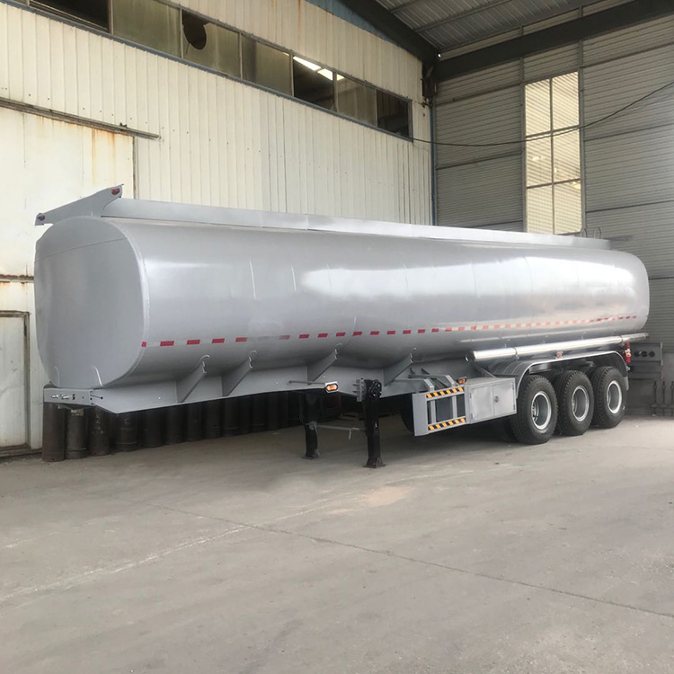 Aluminum Alloy 60000 Liter Fuel Tanker Trailer