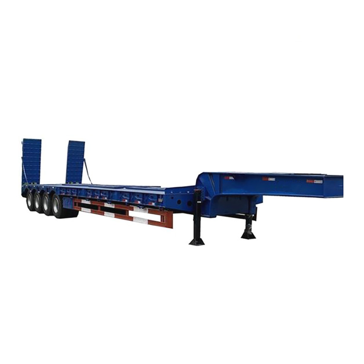 150 Ton Detachable Gooseneck Lowboy Truck Trailer