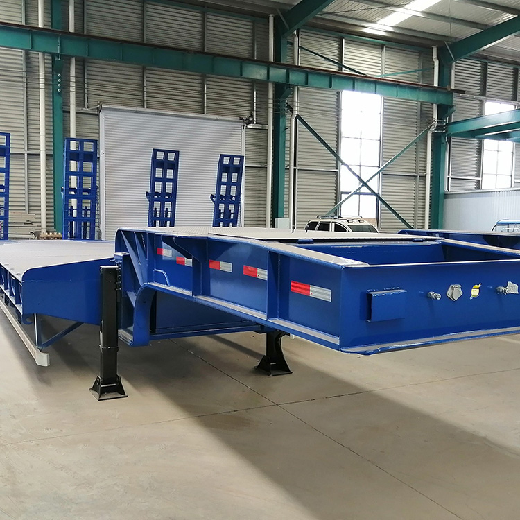 150 Ton Detachable Gooseneck Lowboy Truck Trailer
