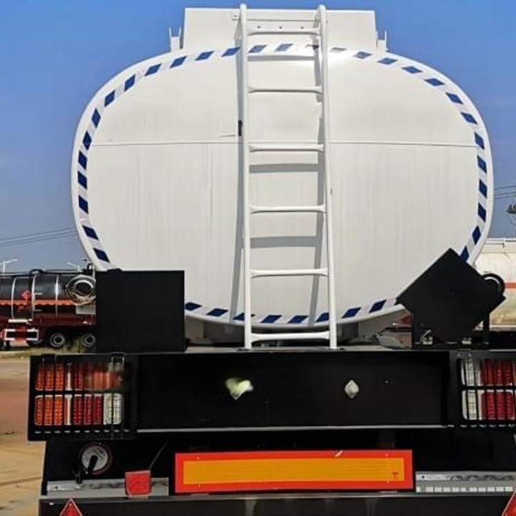 Aluminum Alloy 60000 Liter Fuel Tanker Trailer