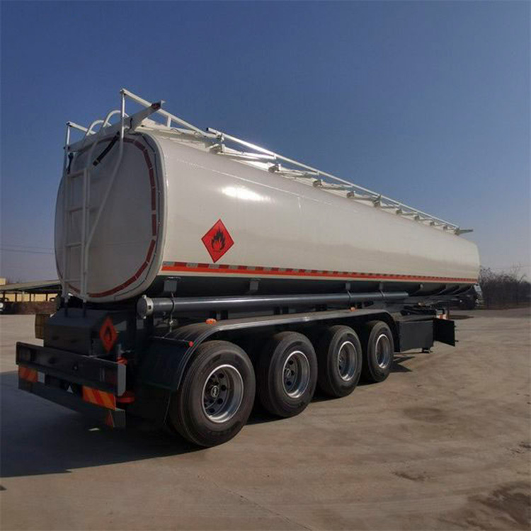 Palm Oil 45000 Liters Stainless Steel Tanker Trailer